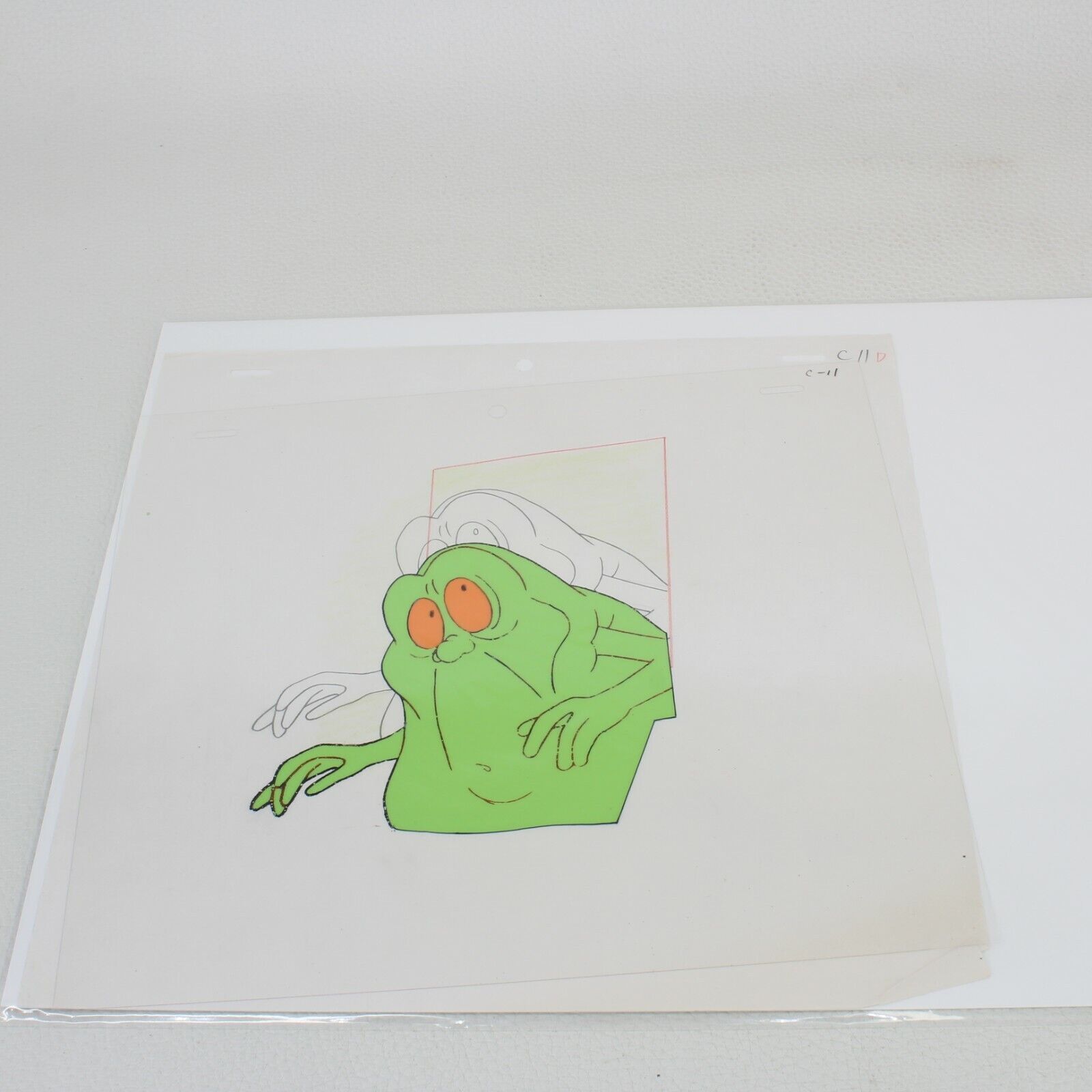 SLIMER FROM THE REAL GHOSTBUSTERS ANIMATION CEL LOT OF THREE CELS W/COA Без бренда - фотография #4