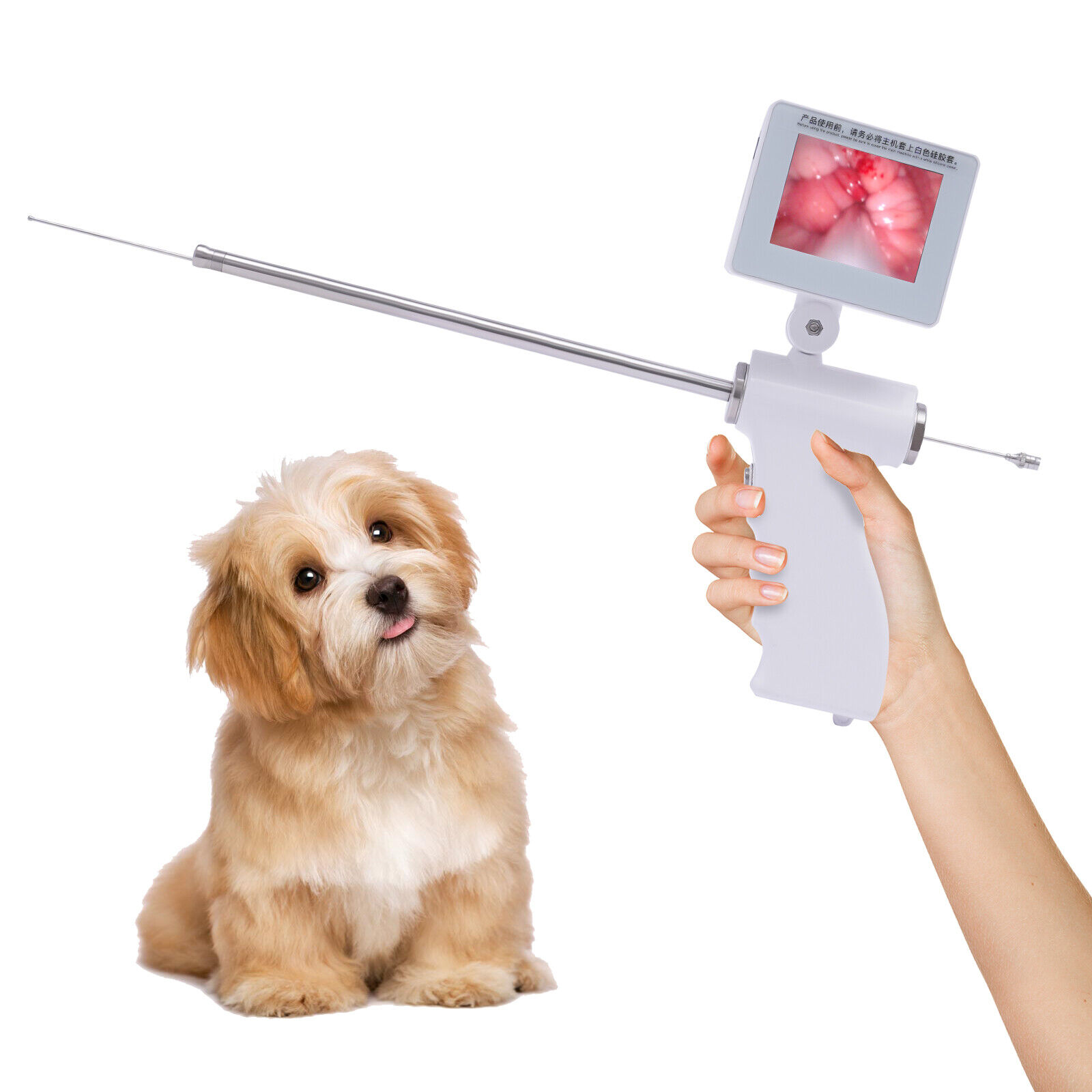 Visual Artificial Dog Insemination Gun Kit 5MP Camera + 20x Insemination Tubes Unbranded Does Not Apply - фотография #24