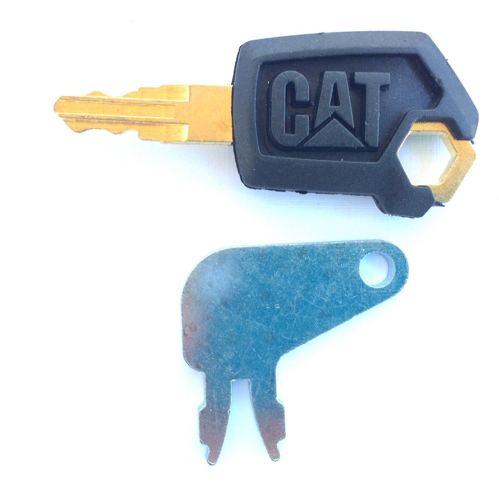 CAT - Caterpillar Equipment Key Set Ignition and Master Disconnect with Logo CAT 8398 & 5P-8500 - фотография #2
