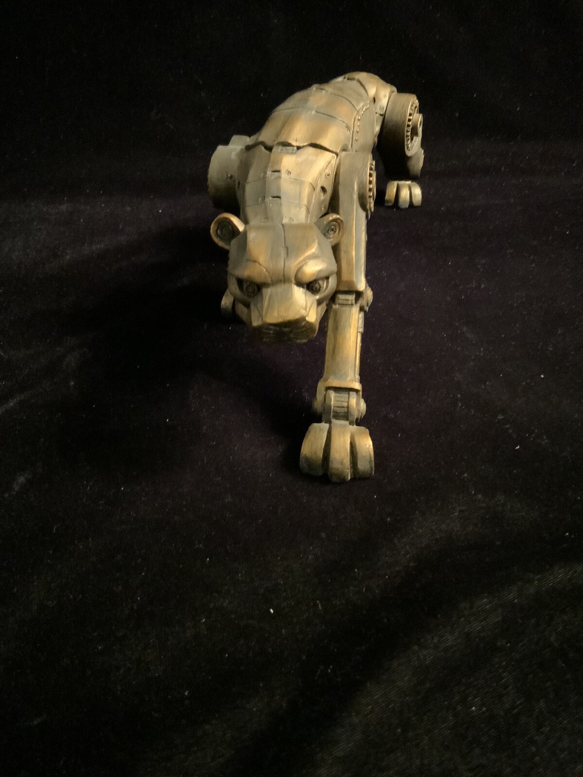 Design Toscano Cyber Leopard Steampunk Statue Design Toscano - фотография #2
