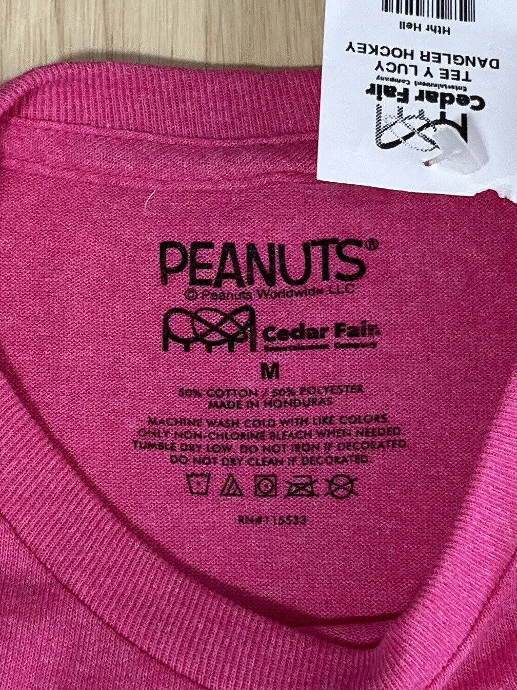 (M) PEANUTS Dangler LUCY Hockey YOUTH Shirt Short Sleeve PP SAMPLE Rare Tee NWT Peanuts - фотография #5
