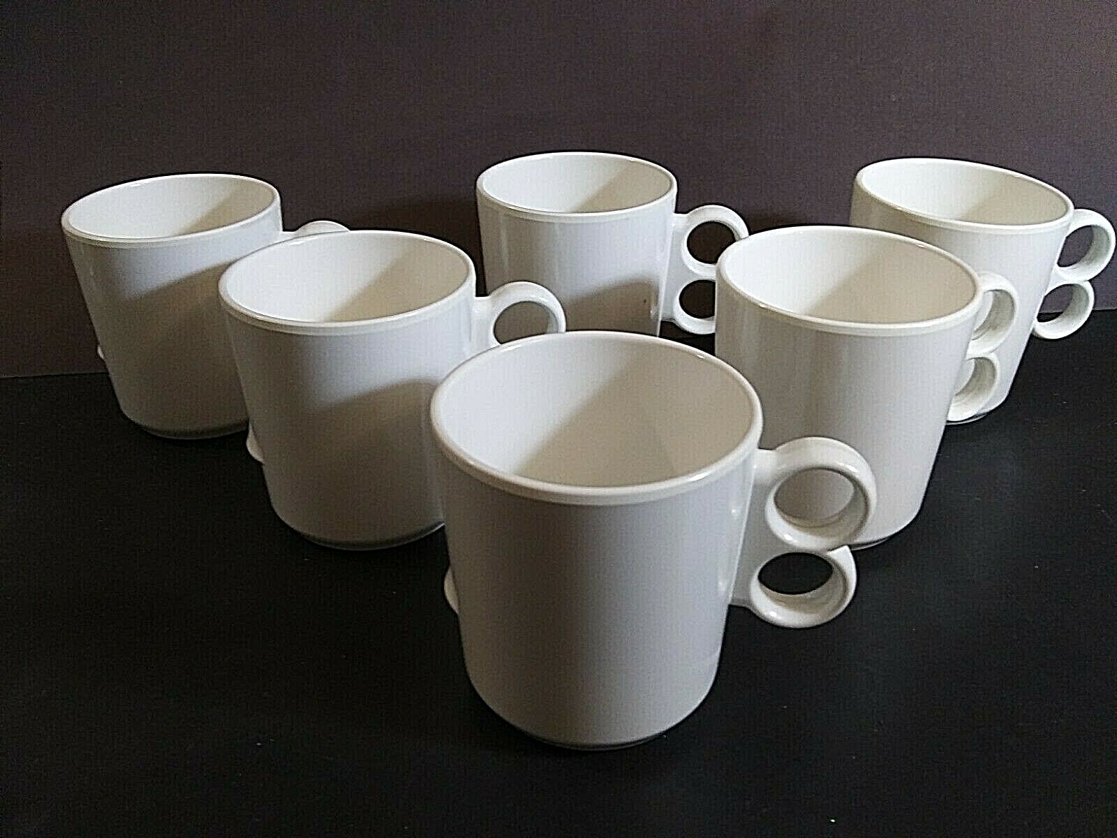 Nautical Melamine Mugs by Adolf Opel for Cartaffini lot of 6 Без бренда - фотография #5