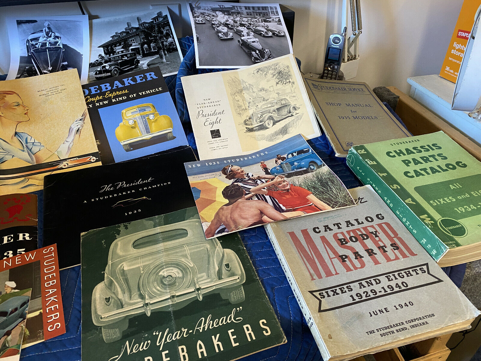  Studebaker Catalog Sales Brochure Manuals  Literature 22 pieces Vintage Rare ph Без бренда