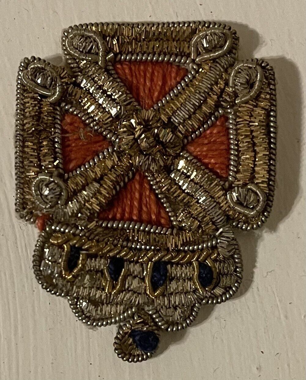 Order of  Masonic Lodge Templar Cross Rosicrucian Rose England Badge Appliqué￼ Без бренда