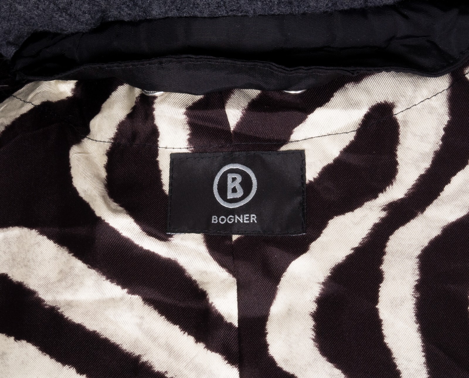 Original BOGNER Goose Down Coat Real Chinchilla Fur Jacket Parka Long Women's S Bogner - фотография #15