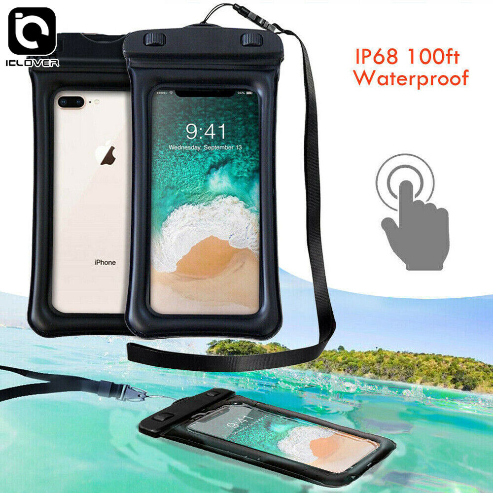 Waterproof Dry Bag Floating Phone Case Pouch for Beach Kayak Fishing Camping iClover Does not apply