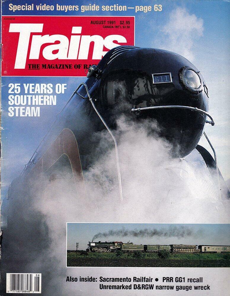 5 TRAINS Magazine of Railroading 1991-93 + 2003 Dream Trains Magazine TRAINS Magazine of Railroading - фотография #2
