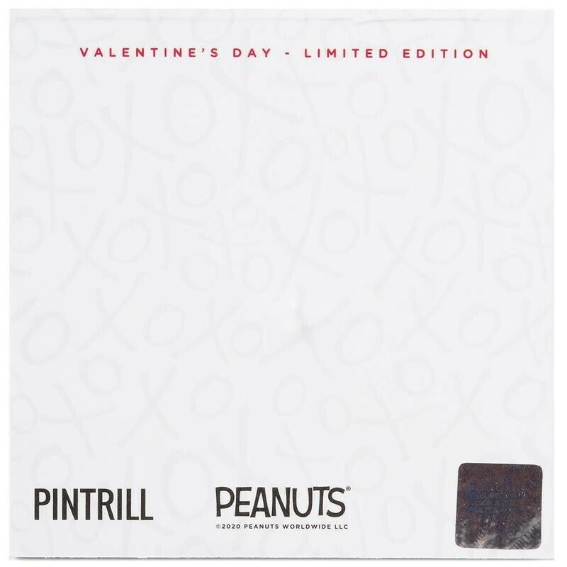 ⚡RARE⚡ PINTRILL x PEANUTS Charlie Brown Pin *2021 VALENTINE’S DAY* NEW SEALED Peanuts - фотография #3
