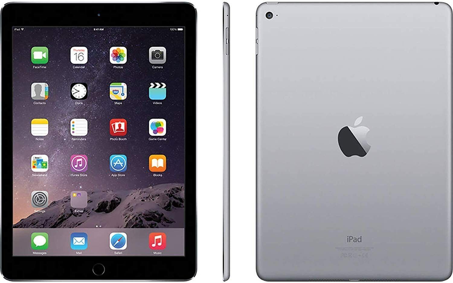 Apple iPad Air 2, WiFi & 4G Cellular Unlocked - 16GB 32GB 64GB (VERY GOOD) Apple Apple Ipad Air 2nd - фотография #3
