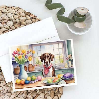 Decorating Easter Pointer Greeting Cards Envelopes Pack of 8 DAC6871GCA7P Без бренда - фотография #2