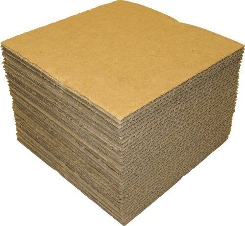 (50) Cardboard 12" Vinyl Record LP Shipping Pads Squares Inserts 12-7/16 12NCPAD Square Deal Recordings & Supplies 12NCPAD