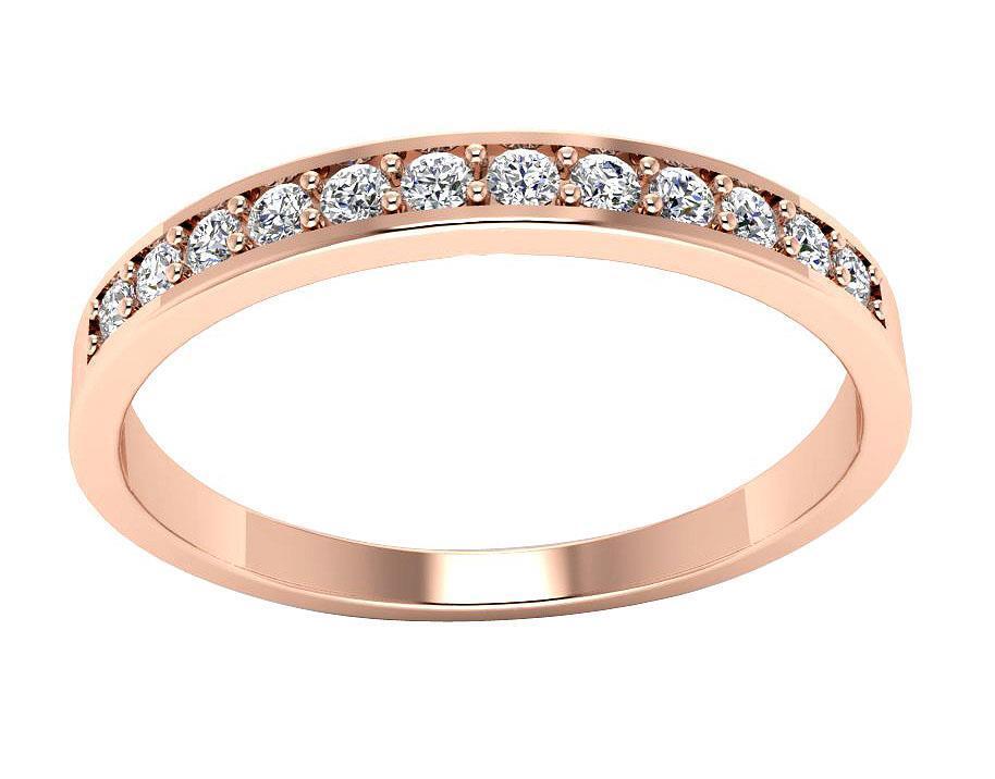 Natural Diamond Wedding Anniversary Ring I1 G 0.25 Ct Prong Set 14K Yellow Gold Diamond For Good Does not apply - фотография #9