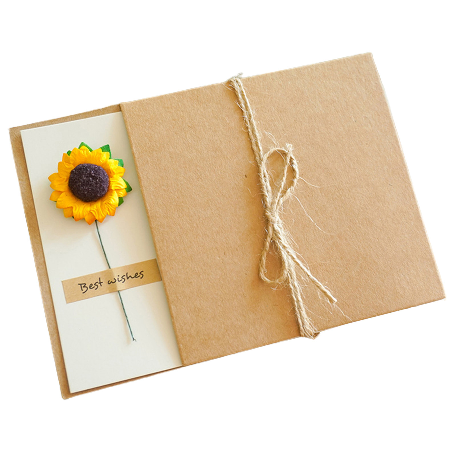 1 Set Valentine's Day Card Eye-catching with Artificial Flower Floral Design Unbranded - фотография #11