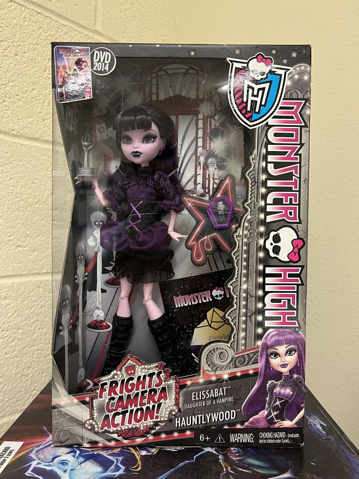 Monster High Frights Camera Action! ELISSABAT Hauntlywood Doll Mattel Does not apply