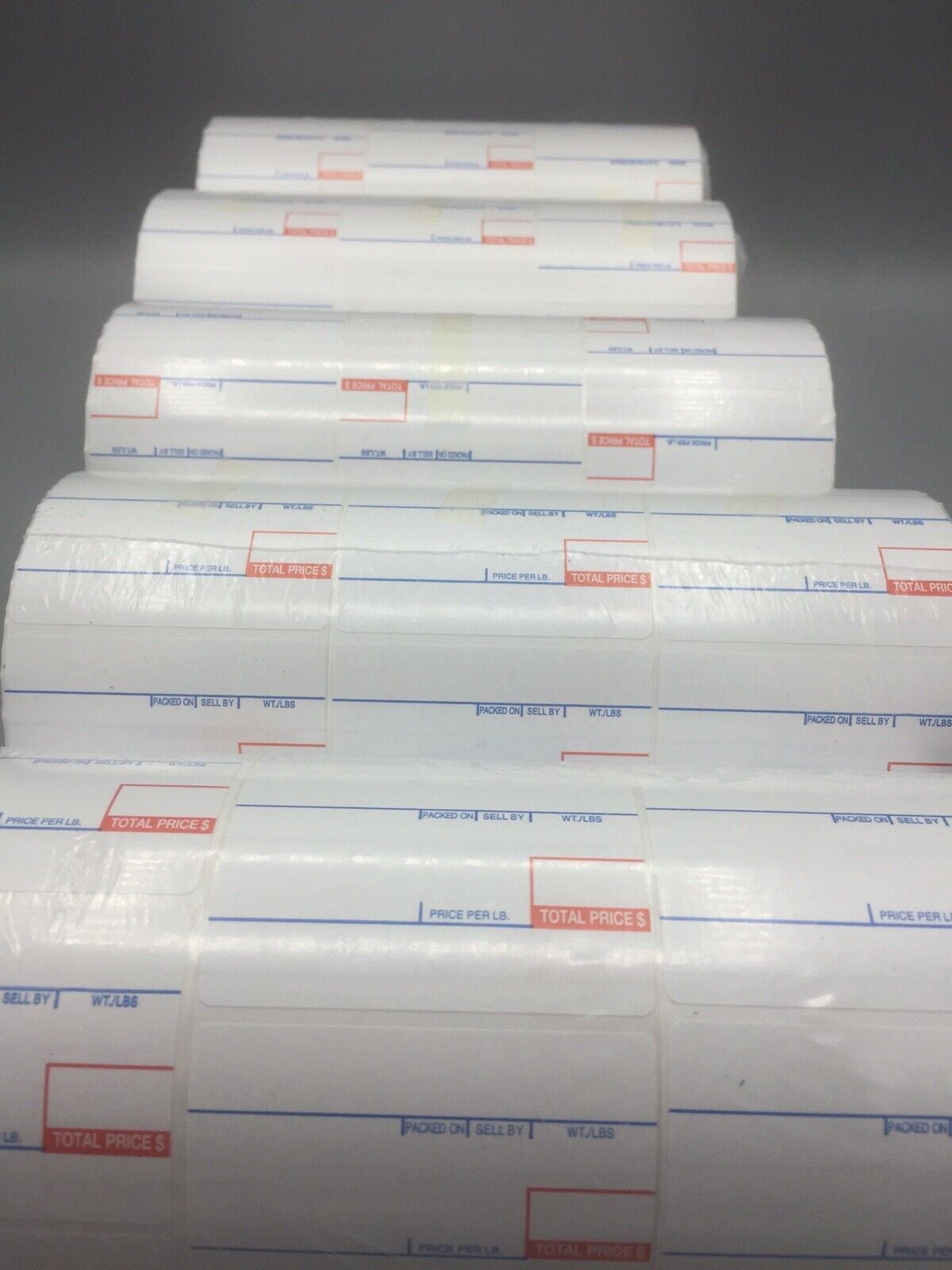 CAS 8010 Printing Scale Labels 58 x 40 mm UPC 15 ROLLS Per Case 700 Per Roll CAS Does Not Apply