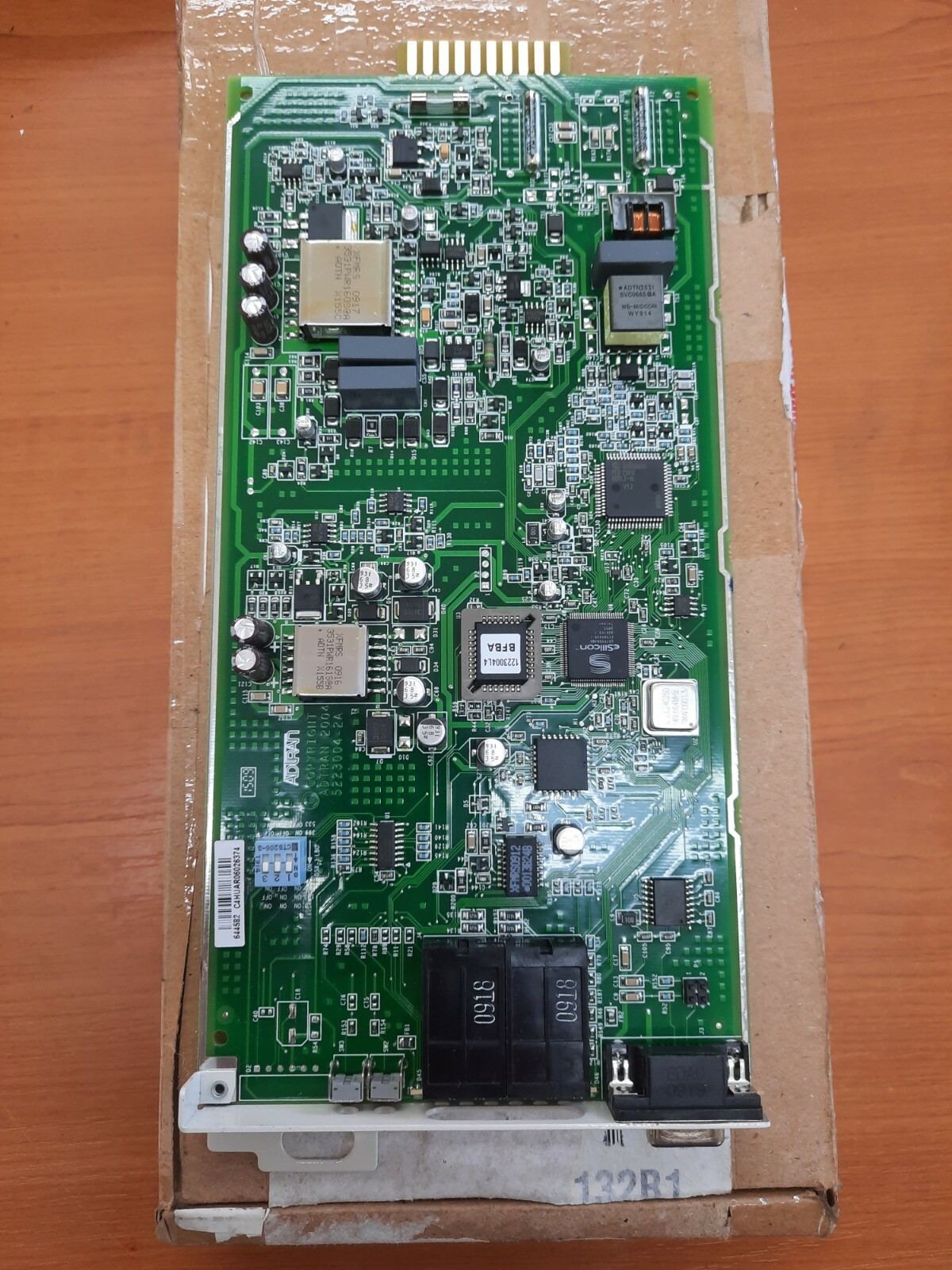 Lot of 2 Adtran 1223004L4 3192 HTU-C S TSCAN Interface Module Used and Untested Adtran 1223004L4 - фотография #3
