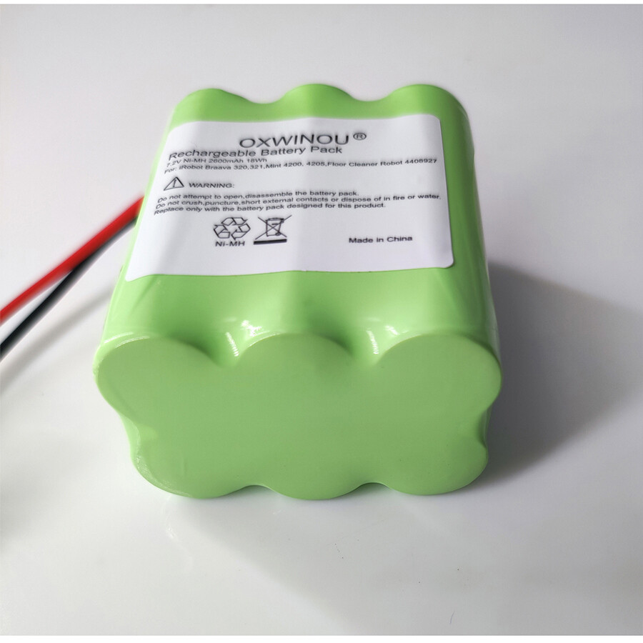 New! 1PCS Battery For Mint 4200 and iRobot Braava 320 Series 7.2V 2000mAh NI-MH  OXWINOU Does not apply - фотография #4