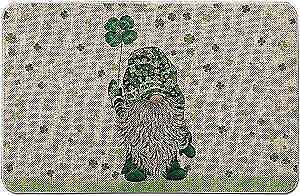  St Patricks Day Door Mat Green Gnome Lucky Sharmrock Rug Farmhouse Kitchen  Does not apply Does Not Apply - фотография #8