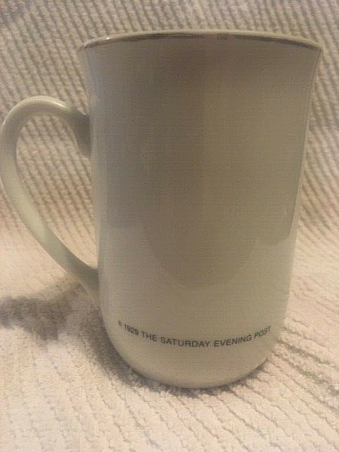 N. Rockwell Saturday Evening Post Cups: Lot of 4 cups ***PRICE DROP*** Без бренда - фотография #2