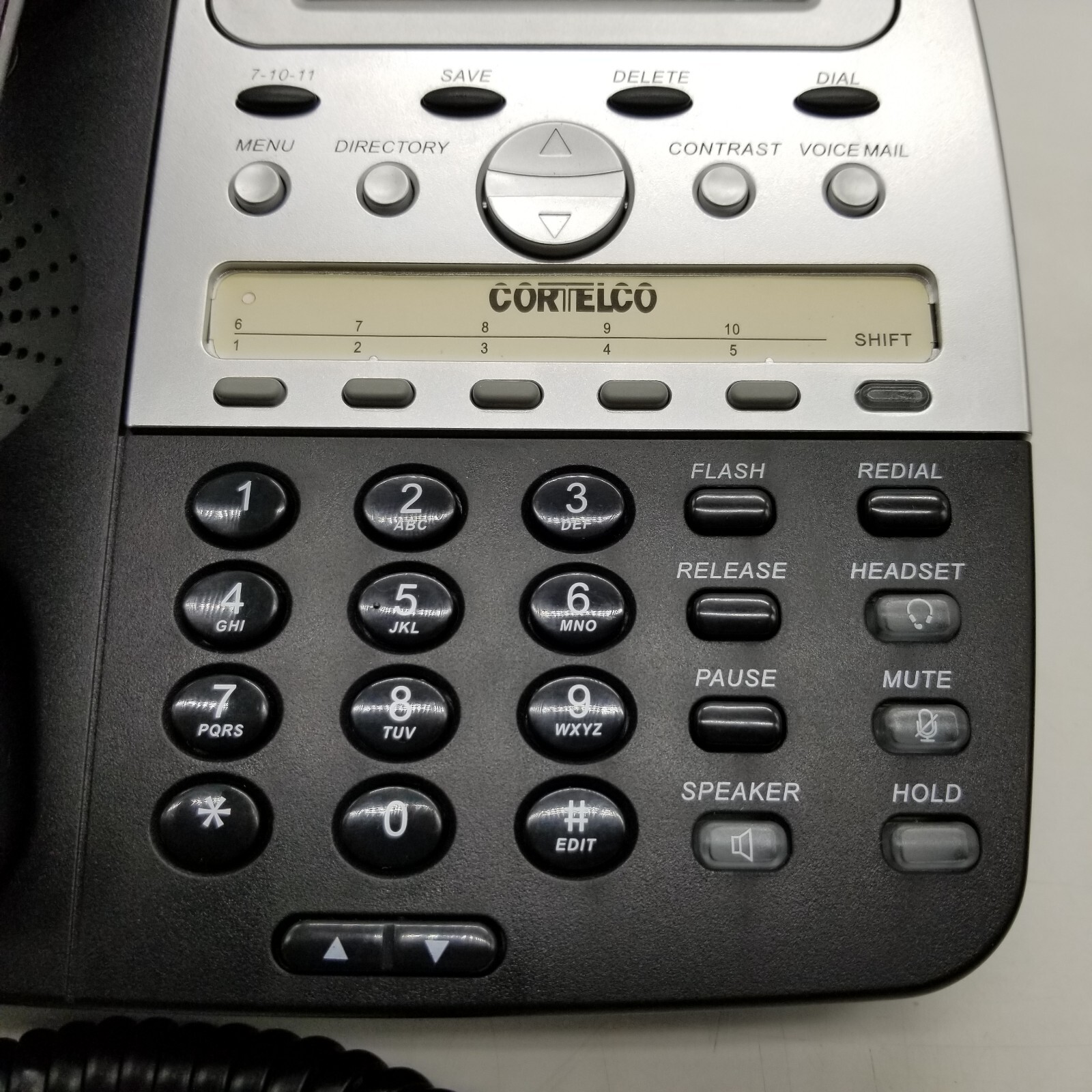 Lot of 2 Cortelco Corded Landline Office Desk Phones 270000-TP2-27S Replacements Cortelco Does Not Apply - фотография #3