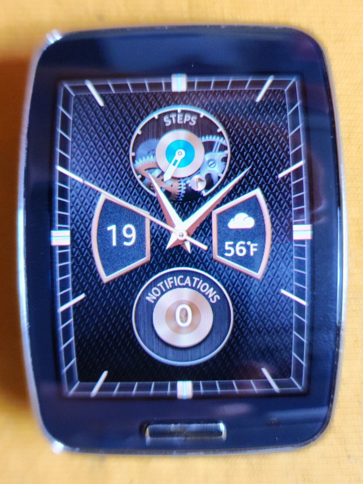 Samsung Galaxy gear S SM-R750v 51mm Curved AMOLED black Smart Watch bluetooth  Samsung # 237b - фотография #3