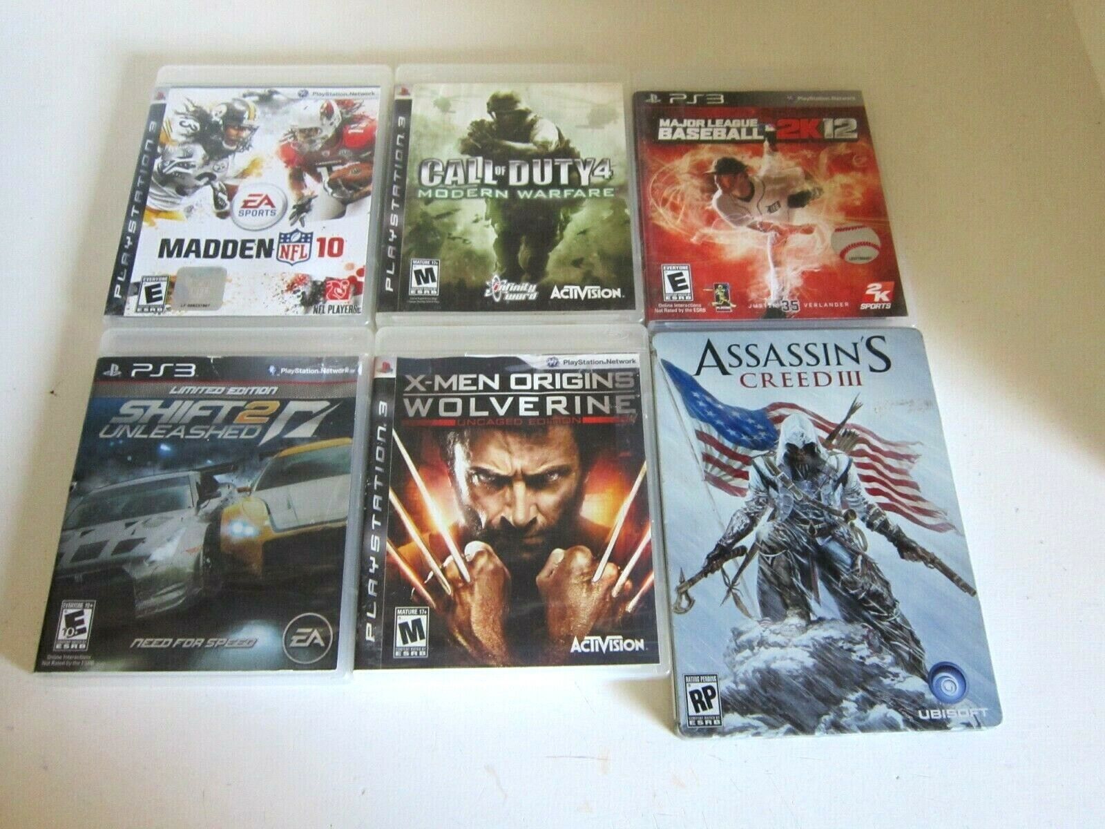 Lot of 42 Playstation 3 Games, Most are in excellent cond. Some New not opened. PlayStation Sony PlayStation 3 - фотография #5