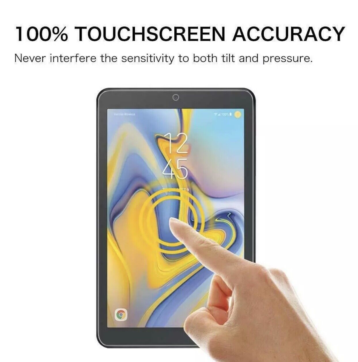 3 PACK Tempered Glass Screen Protector for Samsung Galaxy Tab A 8.0 2018 SM-T387 Unbranded T387-Tempered-Glass-2pcs - фотография #6