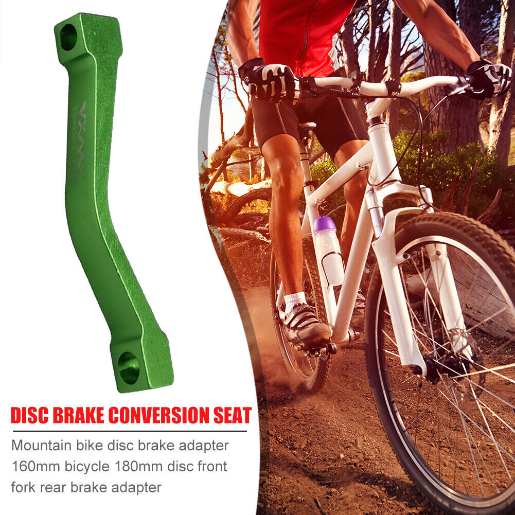 Mountain Bike Disc Brake Adapter 180mm MTB Bicycle Front Fork Rotor Adapters Unbranded Does Not Apply - фотография #6