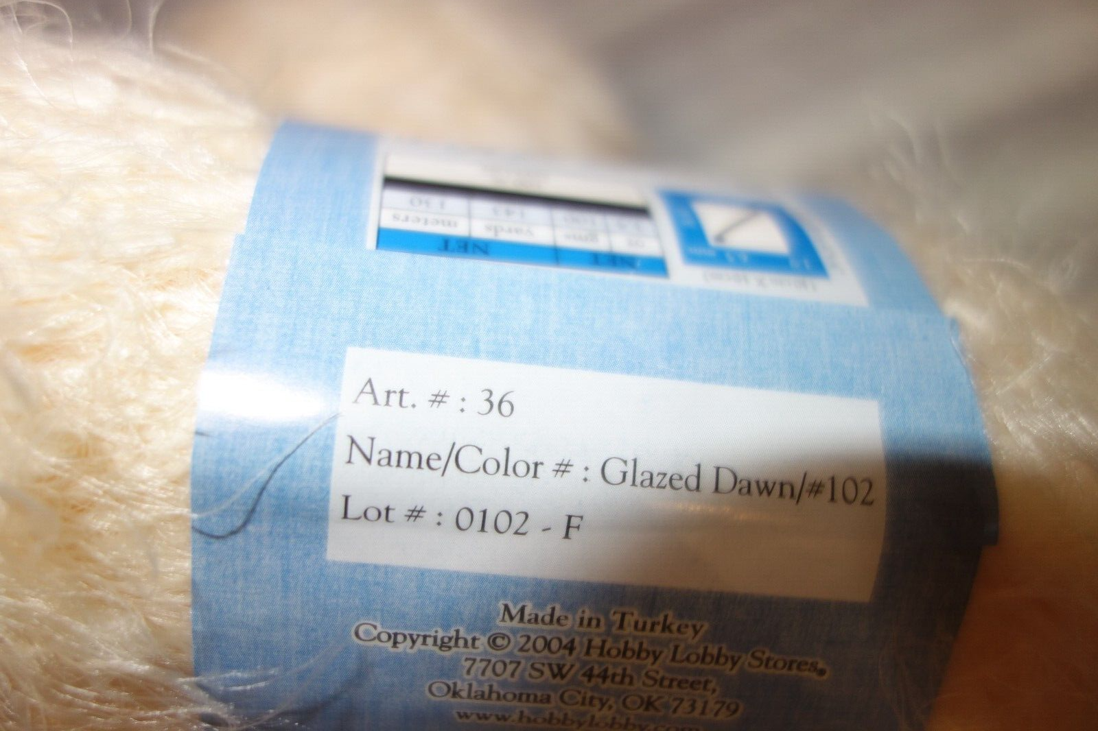 Two Skeins of Yarn Bee Infatuation Yarn Glazed Dawn Nylon Vintage Yarn Bee - фотография #6