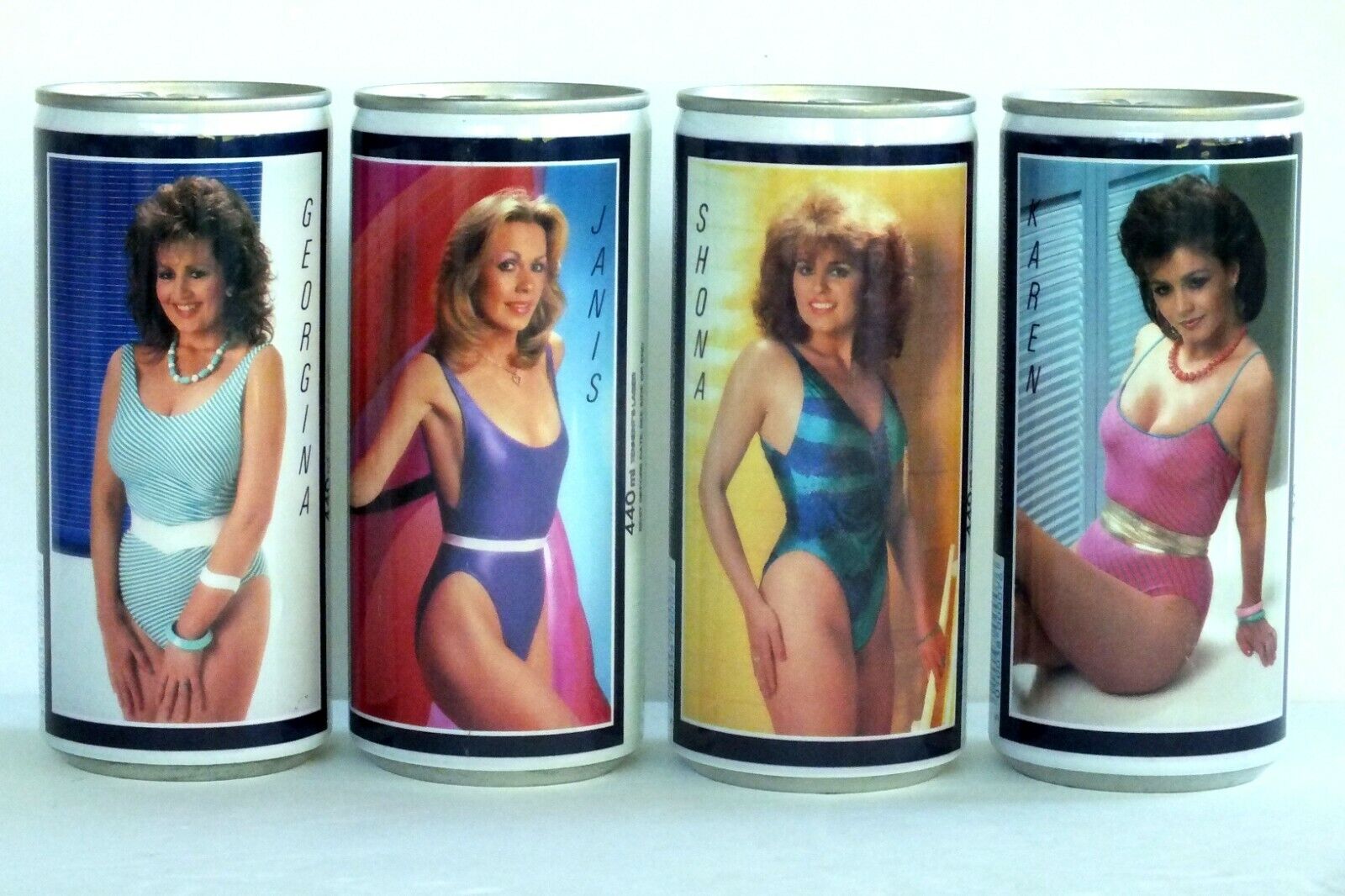 Tennents Girls 1986 - 4 can set (440 ml) from Scotland  Без бренда