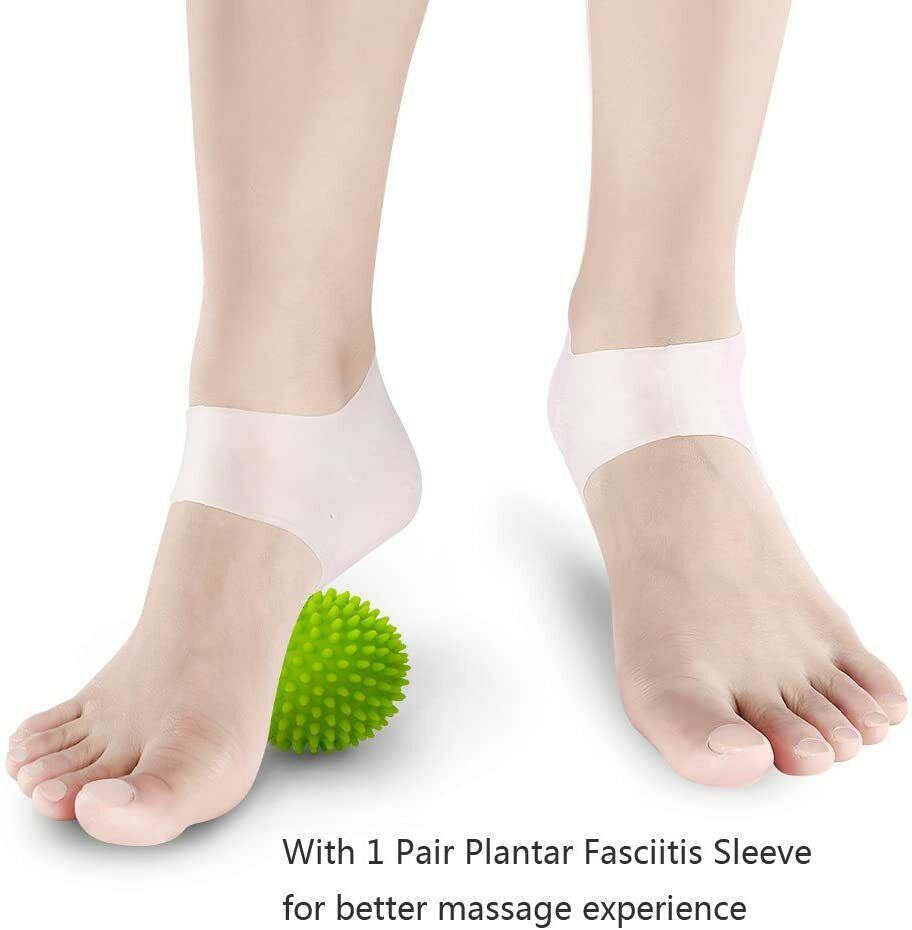 Foot Massager Roller Spiky Balls Therapy Massage Muscle Pain Relief Sport Tools NURSAL HPC0059 - фотография #10
