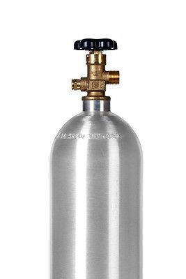 5 lb CO2 Cylinder New Aluminum CGA320 - Fresh Hydro Date - Homebrew Draft Beer Без бренда 5LBALVLV - фотография #3