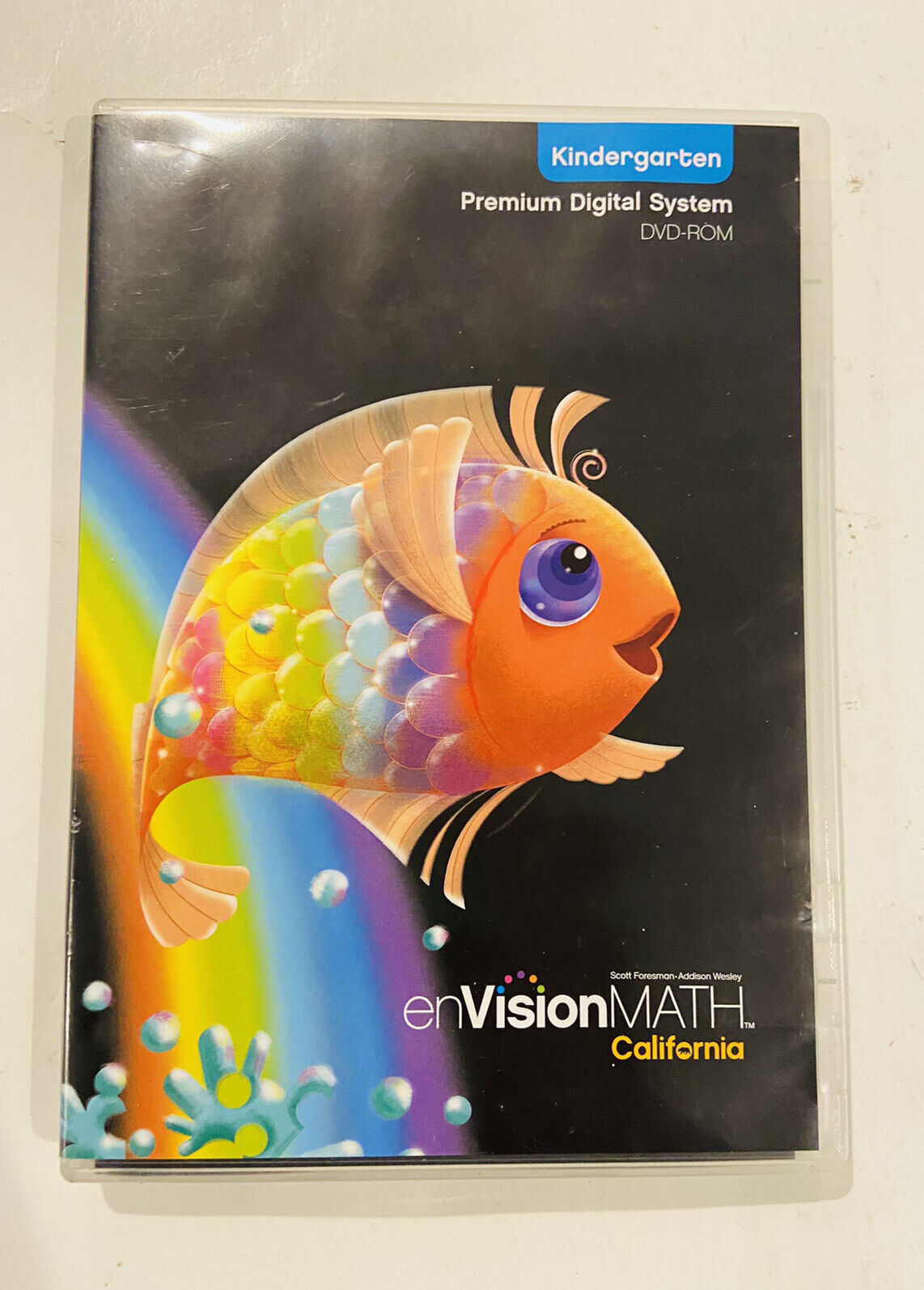 enVision California Math Kindergarten Learning Premium Digital School System DVD ENVISION N/a