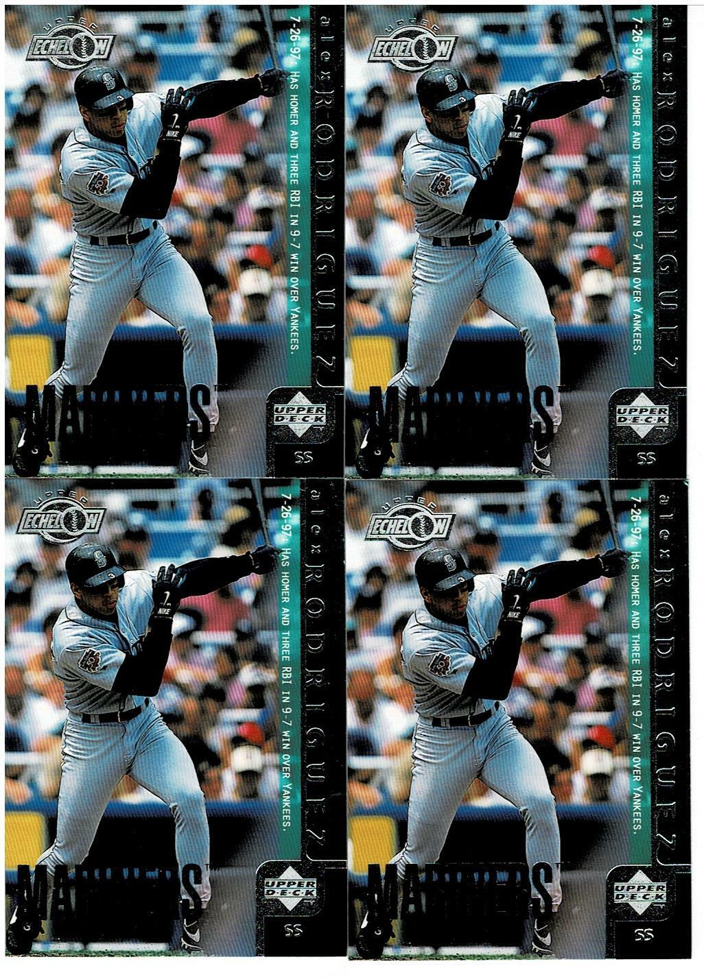 1998 Alex Rodriguez Upper Deck Upper Echelon Baseball Card #457 Без бренда
