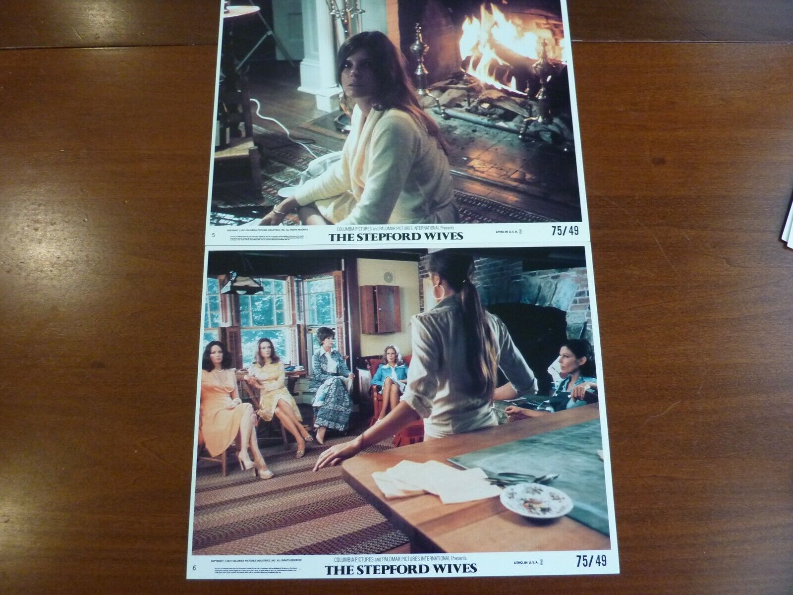 ORIGINAL "STEPFORD WIVES" MINI LOBBY CARDS (SET OF 8 - 8" X 10") FROM 1975 Без бренда - фотография #3