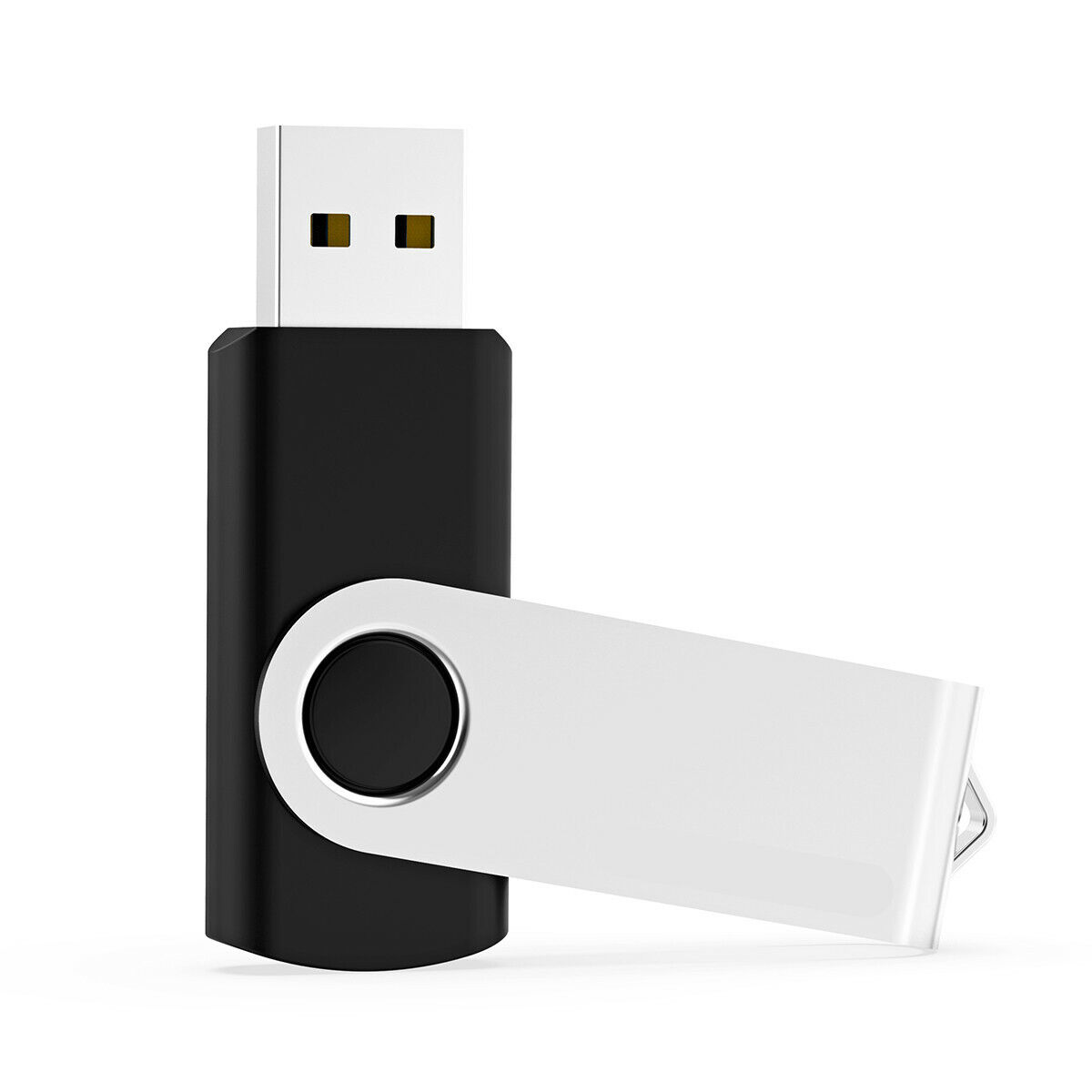 10 Pack 128MB Swivel USB Flash Drives Memory Stick U Disk Thumb Pen Drive Black Kootion Does Not Apply - фотография #2