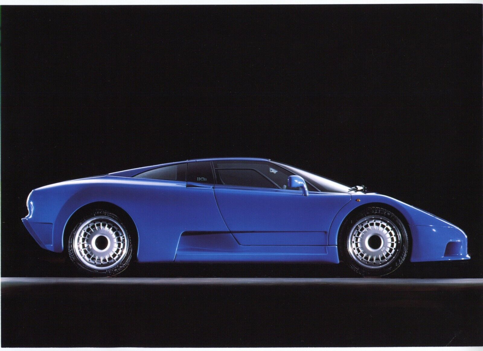 Bugatti EB110 GT & Sport Stradale leaflets Prospekte, 1992 Без бренда - фотография #2
