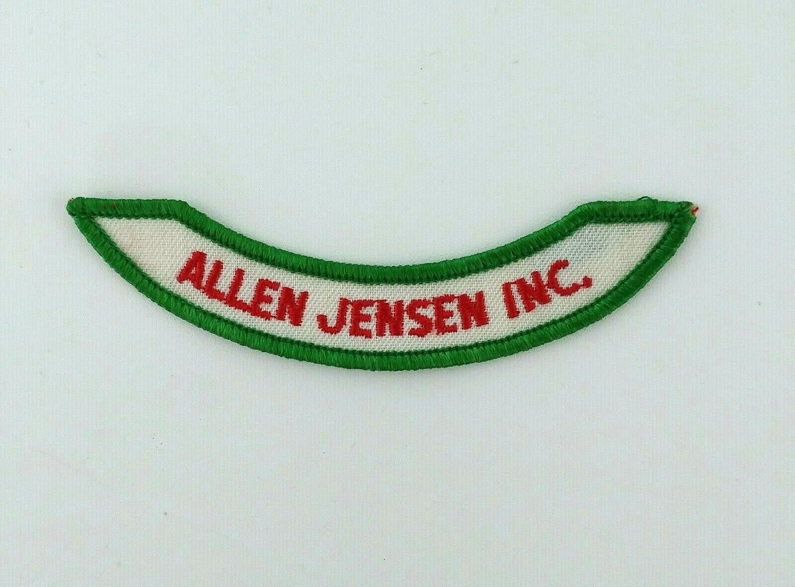 Allen Jensen Inc Arm Rocker Patch Construction Trucks Waco TX Hat Vest Vintage Без бренда