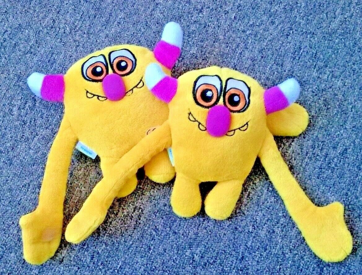 Tezz Blanky Buddy Plush Monster Soft Toys x 2 Emirates Airlines Fly With Me  Emirates - фотография #3