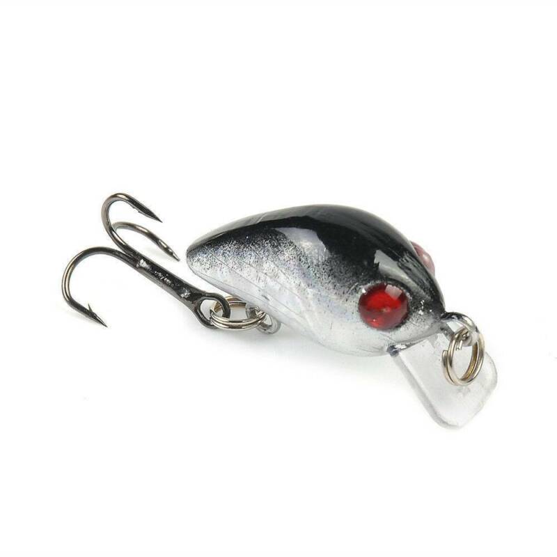 10 Fishing Lures Lots Of Mini Minnow Fish Bass Tackle Hooks Baits Crankbait Unbranded Does Not Apply - фотография #10
