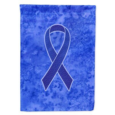 Carolines Treasures An1202gf Dark Blue Ribbon For Colon Cancer Awareness Flag Без бренда