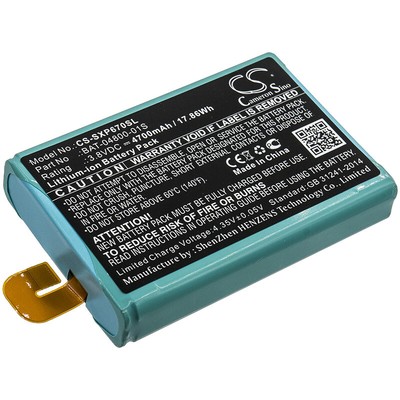 4700mAh Battery - CS-SXP670SL / Li-ion / Volts: 3.8 N/A Does Not Apply