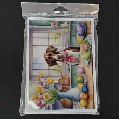 Decorating Easter Pointer Greeting Cards Envelopes Pack of 8 DAC6871GCA7P Без бренда - фотография #3
