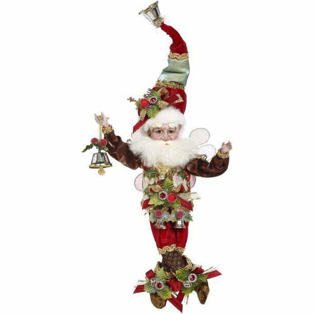 NEW Mark Roberts 2020 JINGLE BELLS 10" Small Christmas Collectible Fairy in Box Mark Roberts Limited Edition Jingle Bells 10" small