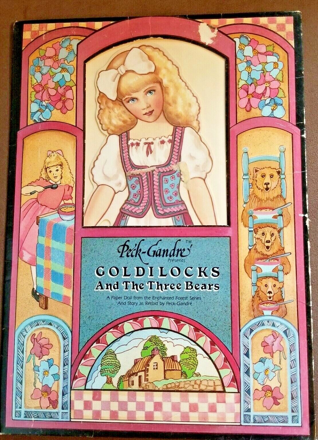 Hilda The Toddler & Goldilocks Peck-Gandre Paper Dolls Uncut Vintage 1986 USA Peck-Gandre - фотография #8