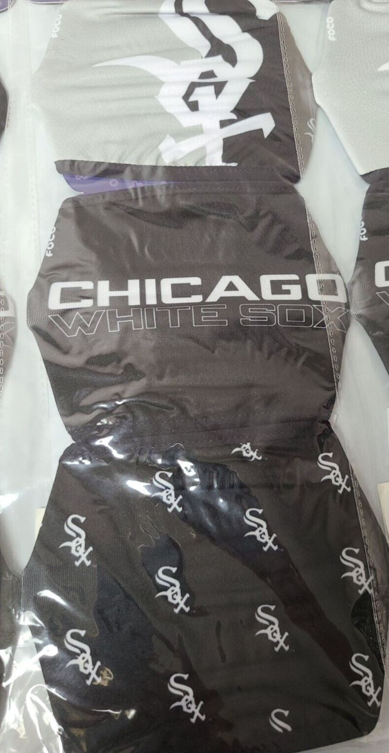 MLB Chicago White Sox Face Masks 3 Pack (Lot of 4)total 12mask FREE SHIPPING Без бренда - фотография #2
