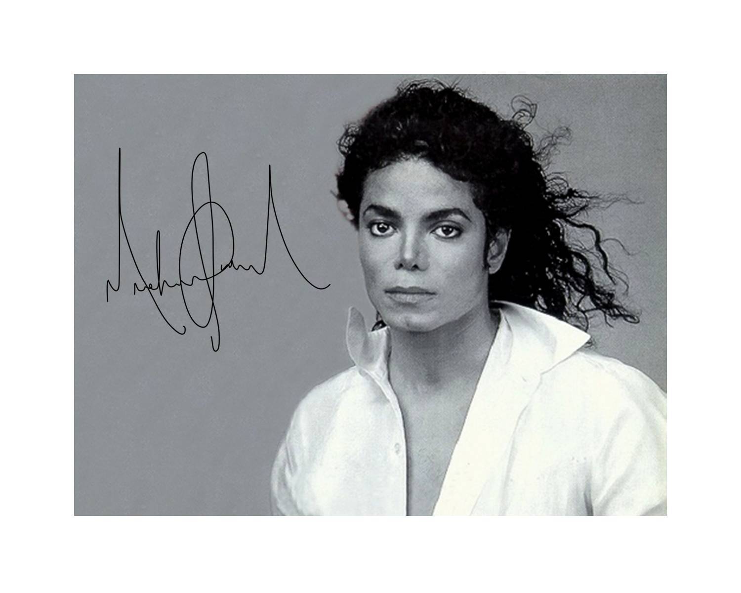Michael Jackson 8x10 Signed Photo Print Autographed Thriller Pop Artist Music Без бренда - фотография #2