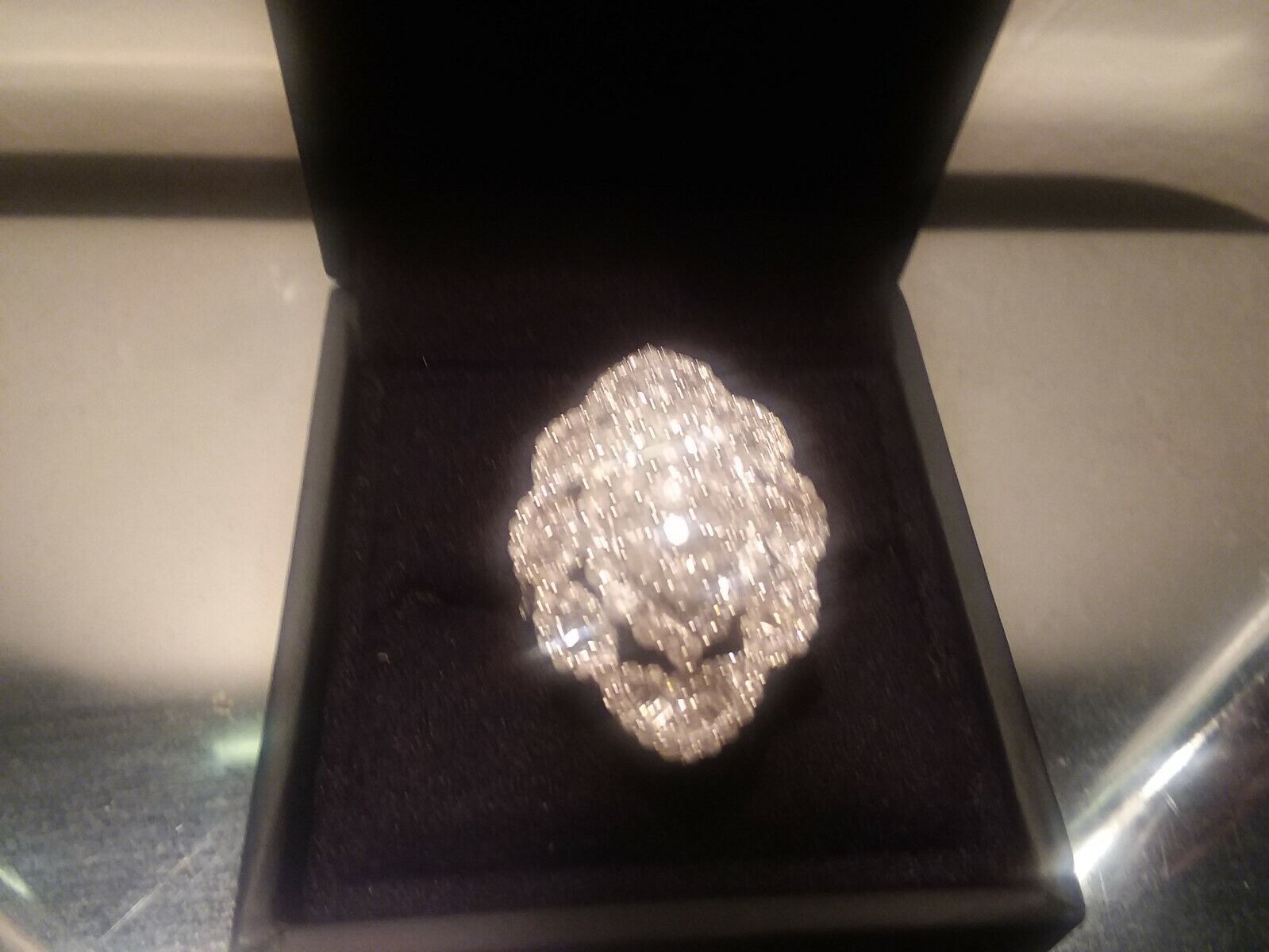 14K YELLOW GOLD  & SS TURQUOISE & Lab created DIAMOND  NECKLACE +  BONUS HOOPS EXCEPTIONALBUY - фотография #12