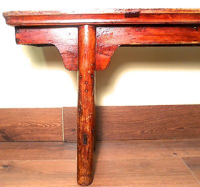  Antique Chinese Ming Bench (3273), Cypress Wood, Circa 1800-1849 Без бренда - фотография #5