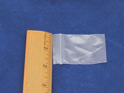 100 Reclosable 1.5" x 2" Zip Bags Mini ReUsable Jewelry Coin Lock able 1½" x 2" Paxly Does Not Apply - фотография #4